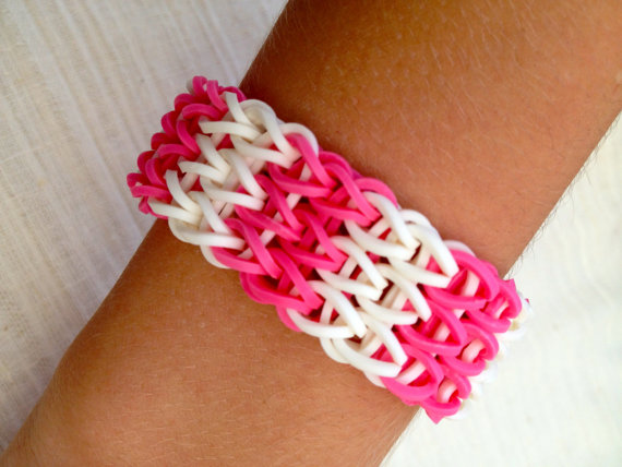 Cute Candy Fishtail Loom Bracelet