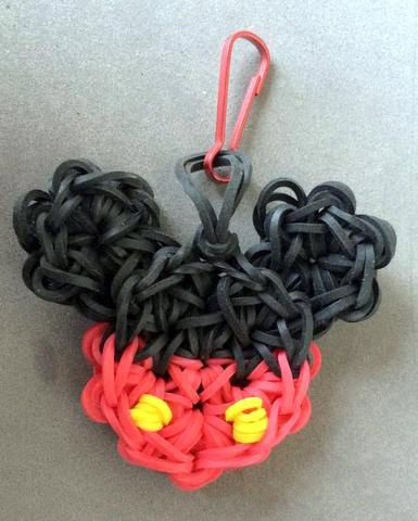 Cute Mickey Mouse Loom Charm