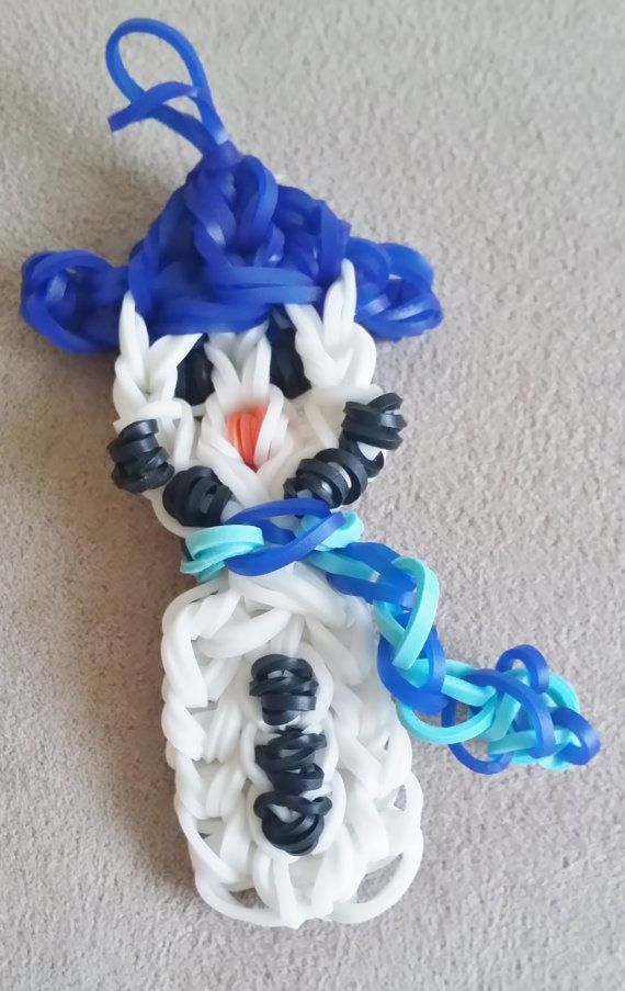 Cute Snowman in a Scarf Charm