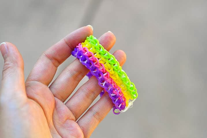 Neon Colour Loom Bracelet