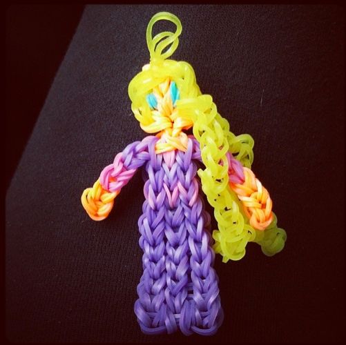 Pretty Rapunzel Charm