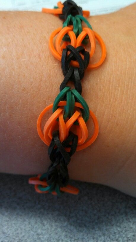 Pumpkin Loom Bracelet