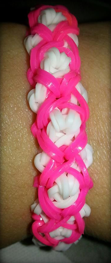 Sweet Girly Loom Bracelet