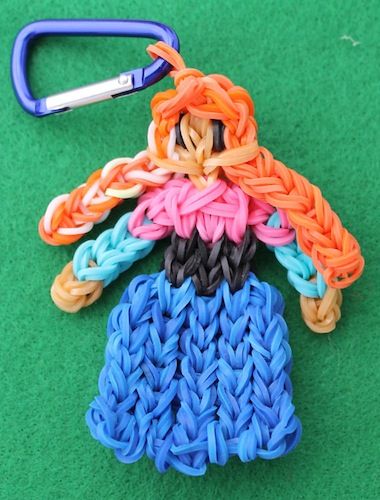 Sweet Rapunzel Loom Charm