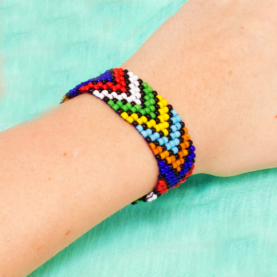 Tribal Design Loom Bracelet