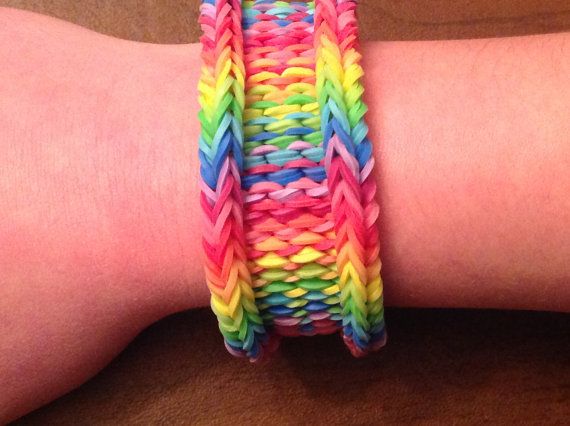 Unique and Intricate Loom Bracelet