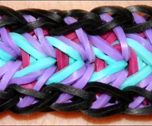 Advanced Feather Bracelet Loom Tutorial 