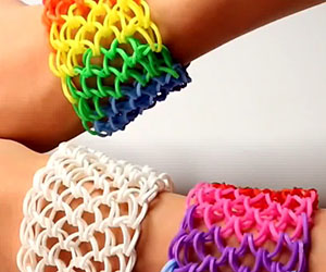 Awesome Dragon Scale Loom Band Ttutorial