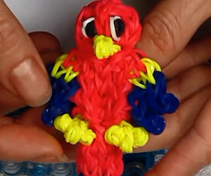 Parrot Charm Loom Tutorial