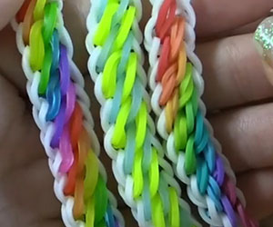 Tidal Wave Loom Bracelet Tutorial