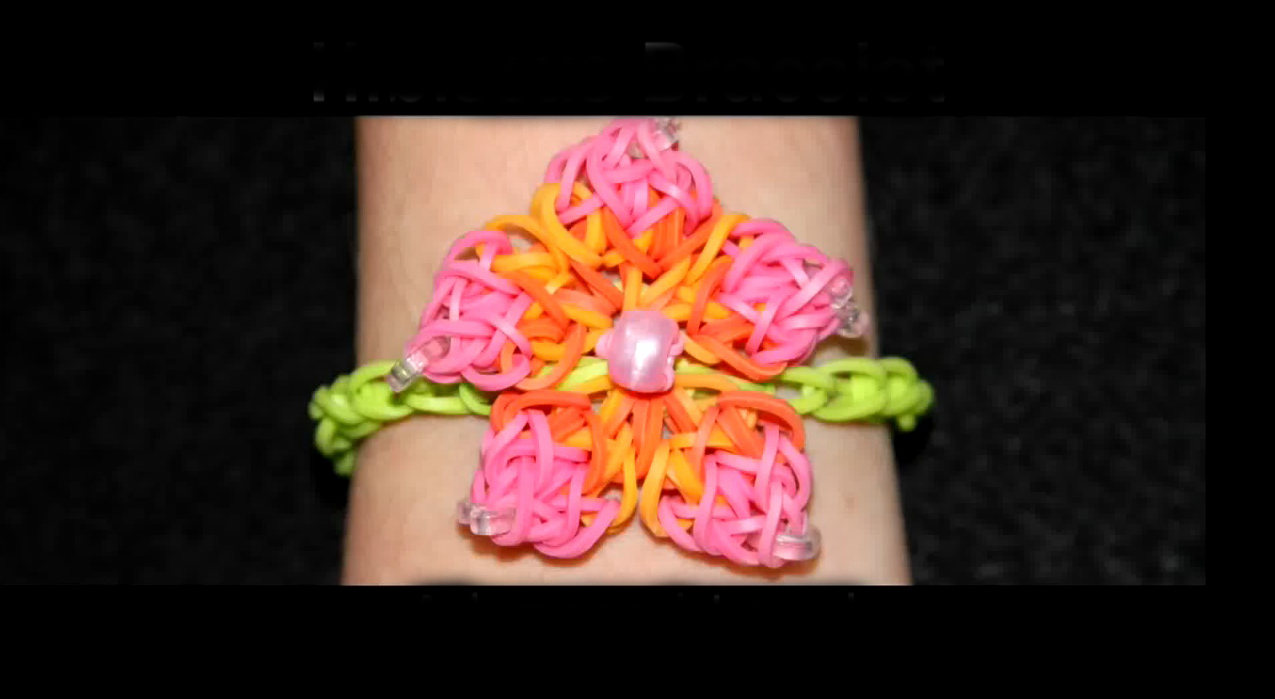 Advanced Hibiscus Loom Bracelet Tutorial