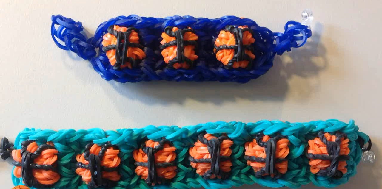 Advanced Basketball Loom Bracelet Tutorial