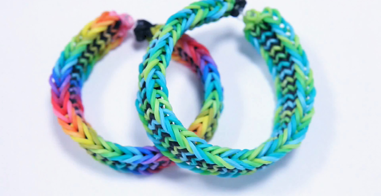 Advanced Fishtail Design Loom Bracelet Tutorial