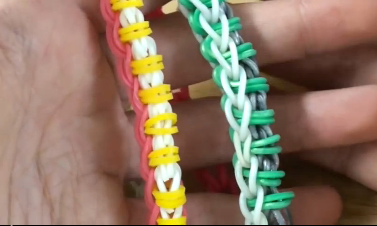 Easy Cute Origami Rainbow Loom Bracelet Tutorial