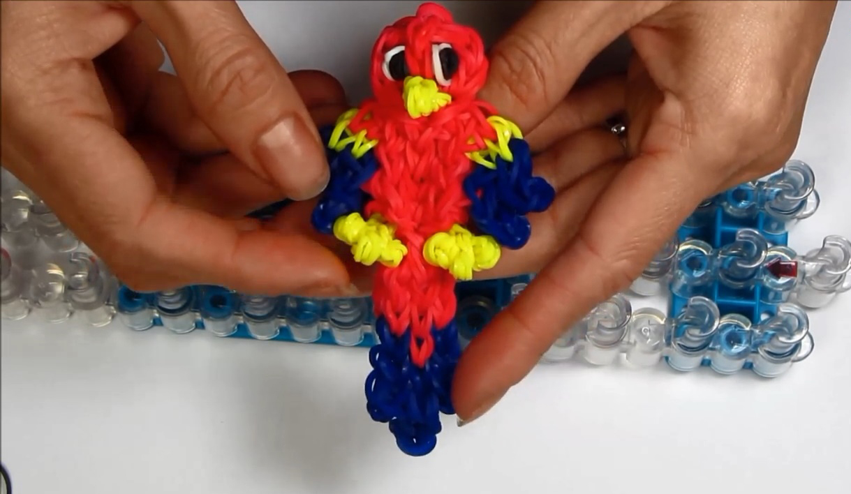 Parrot Charm Loom Tutorial