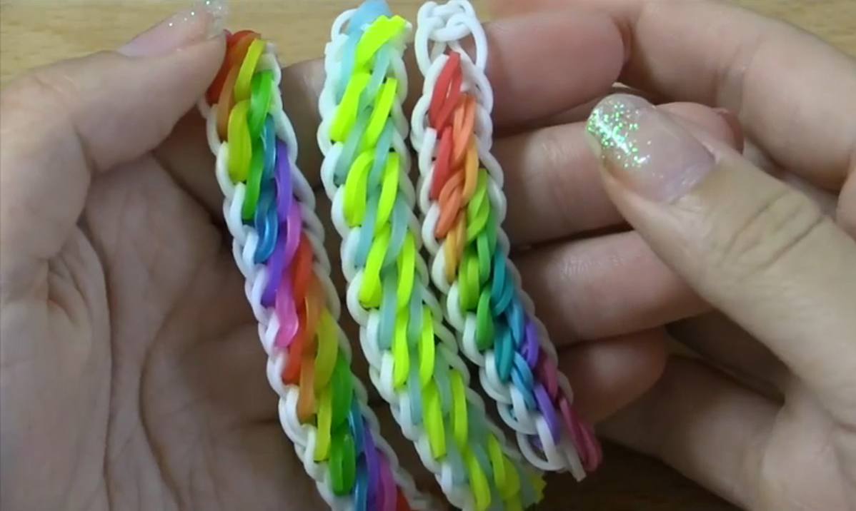 Tidal Wave Loom Bracelet Tutorial