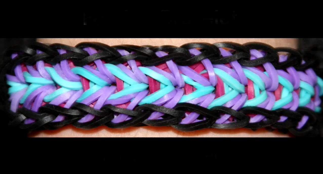 Advanced Feather Bracelet Loom Tutorial