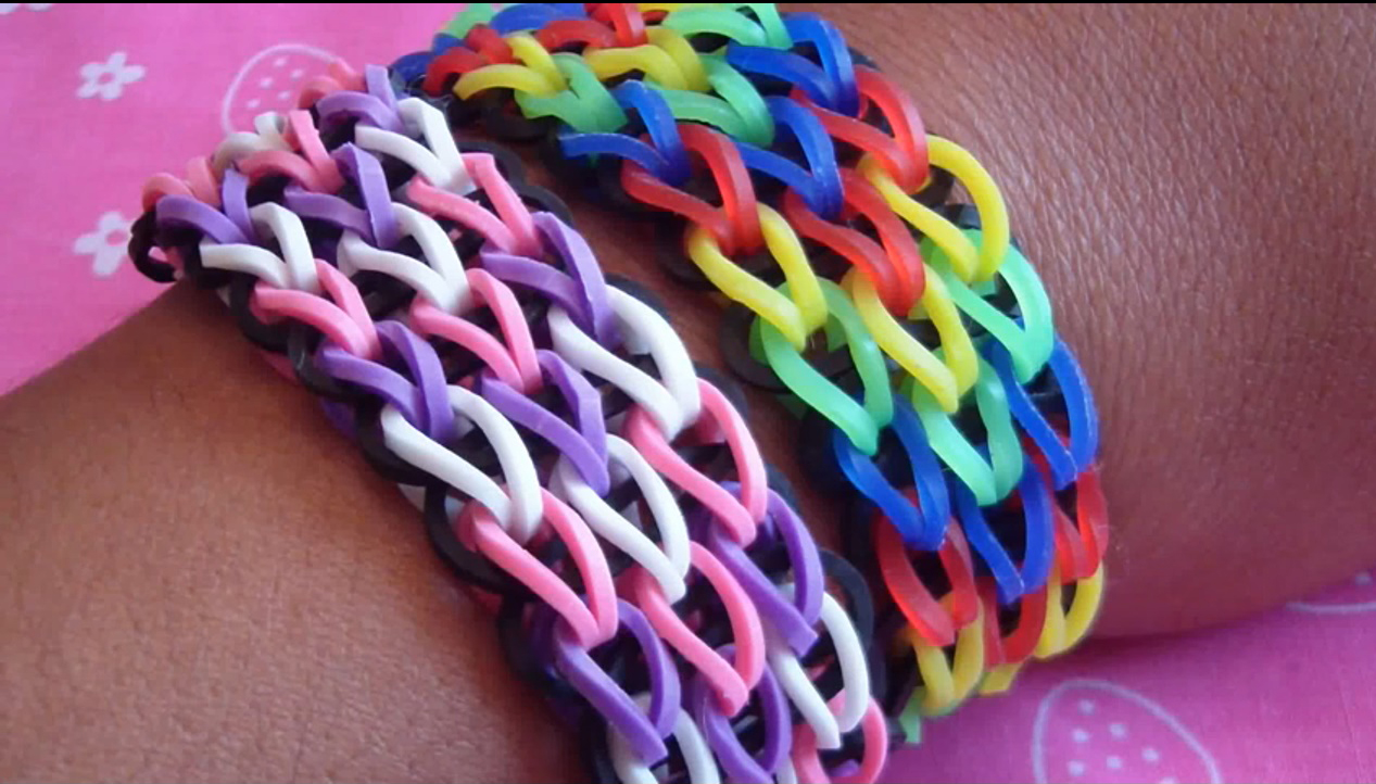 Awesome Triple Single Loom Bracelet Tutorial